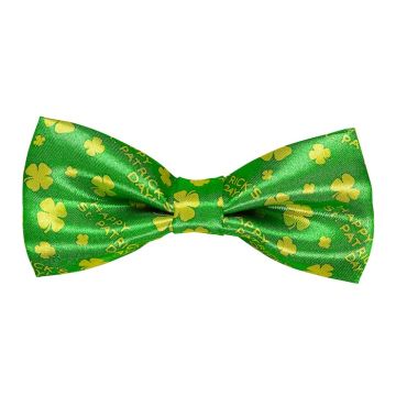 Groene St. Patricks Day Vlinderstrik - Verstelbaar