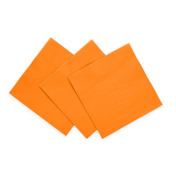 Oranje servetten 20x - 33x33cm