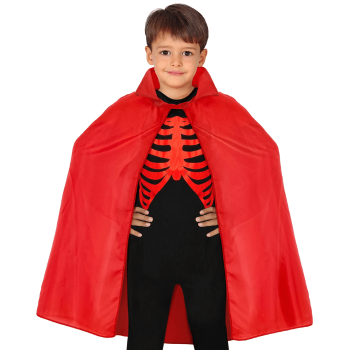 Rode cape voor kinderen - 90 cm