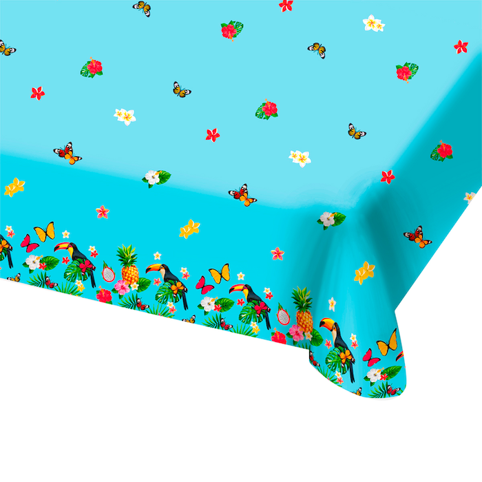 Tafellaken tropische tukan - 180x130 cm