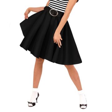 Zwarte rock'n'roll rok - OneSize