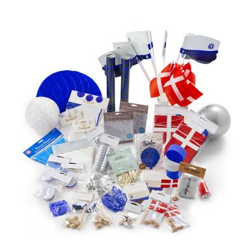 Blauw Studenten Decoratiepakket Deluxe 