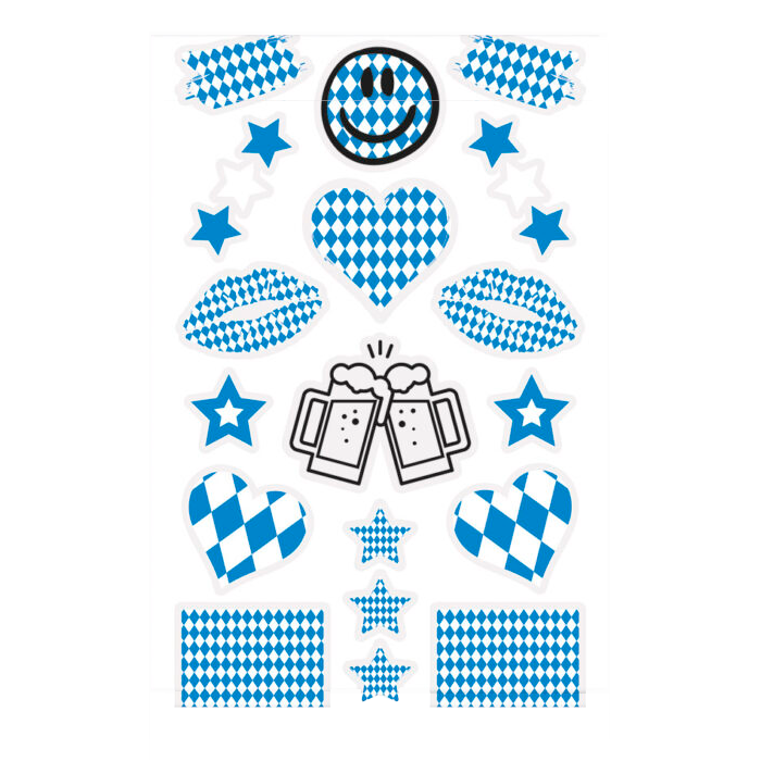 Valse tatoeages Oktoberfest 12x 
