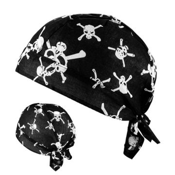 Doodskop Bandana Zwart