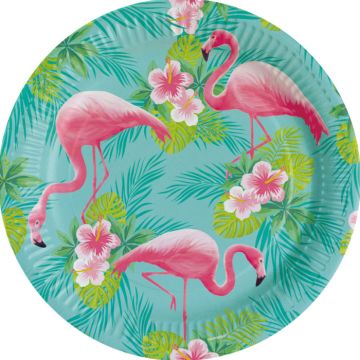 Flamingo Borden 8x - 23 cm
