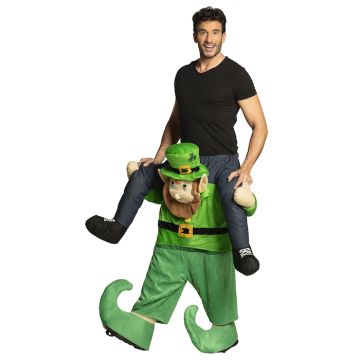St. Patricks Day rijdende Leprechaun kostuum