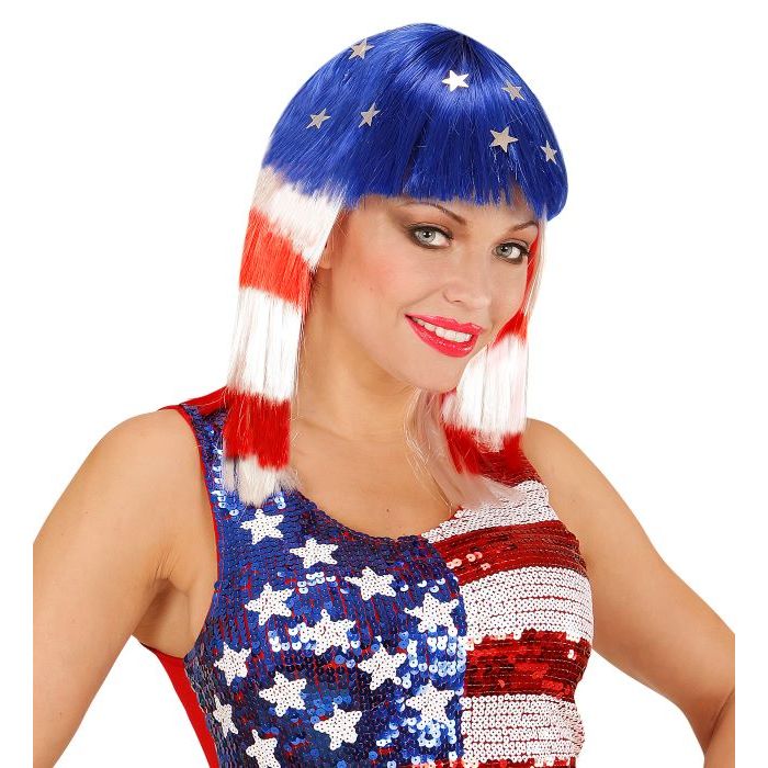 Miss America USA Peruk met sterren