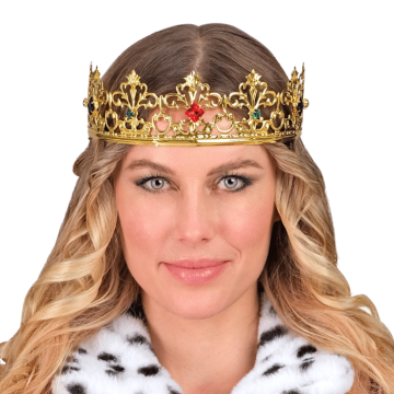Gouden kroon deluxe - one-size