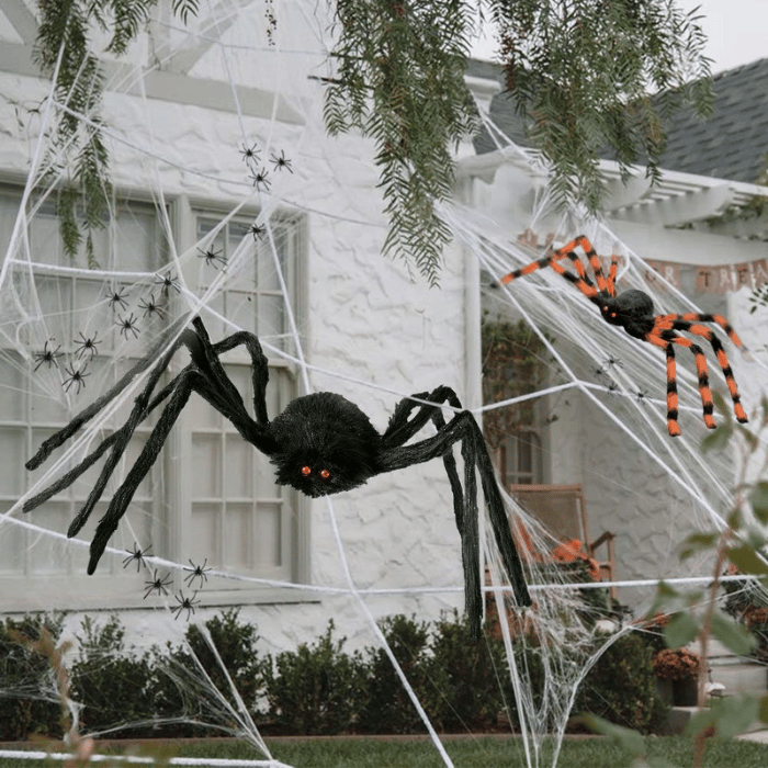 XXL spin Halloween decoratie - 27 delen