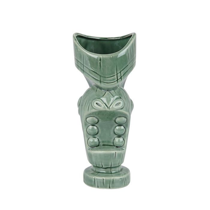 Tiki Glazenvase groen - 600 ml