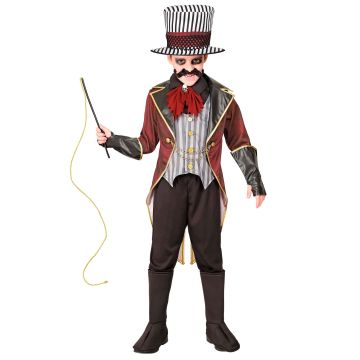 Engelachtig circusdirecteur kostuum voor jongens - 4 delen