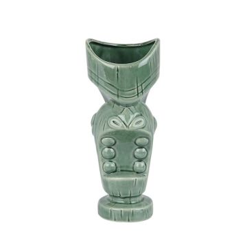 Tiki Glazenvase groen - 600 ml