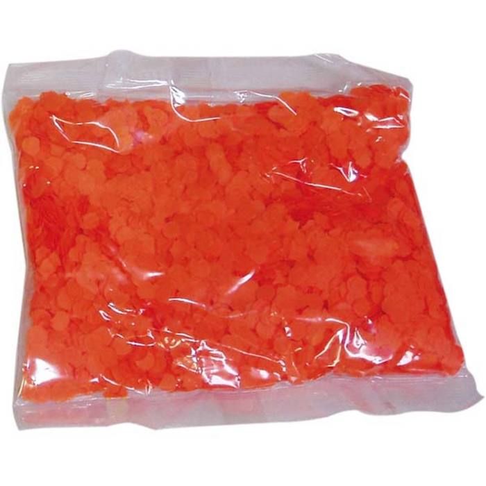 Oranje confetti - 100 gram