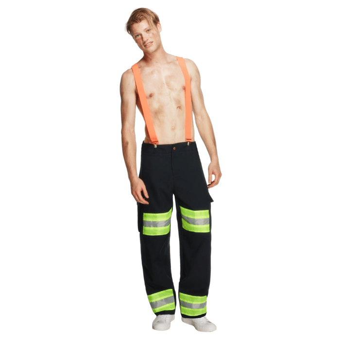Brandweermannenbroek - one size