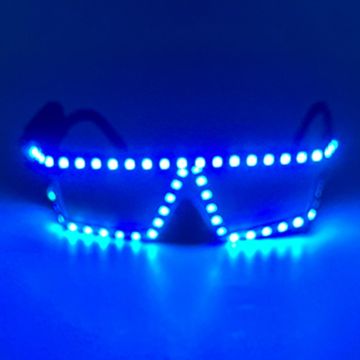 LED brillen blauwe neon 