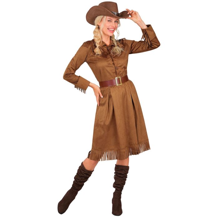 Franje cowgirlkostuum voor dames