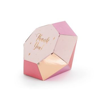 Roze Diamant Cadeau Dozen 6x