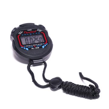 Multifunctionele digitale stopwatch zwart