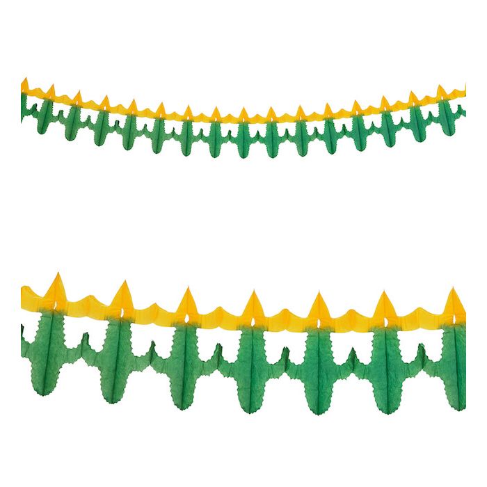 Mexicaanse cactus met sombrero slinger - 3 meter