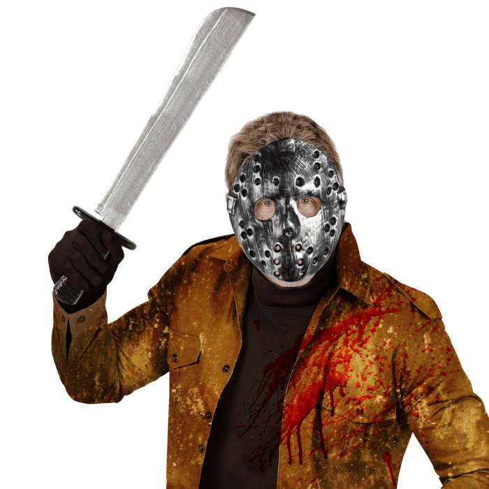 Halloween mes en masker