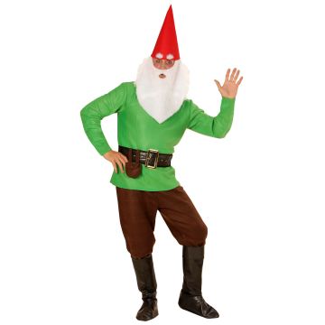 Groen kerstman kostuum voor heren