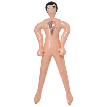 Opblaasbare naakte man 150 cm