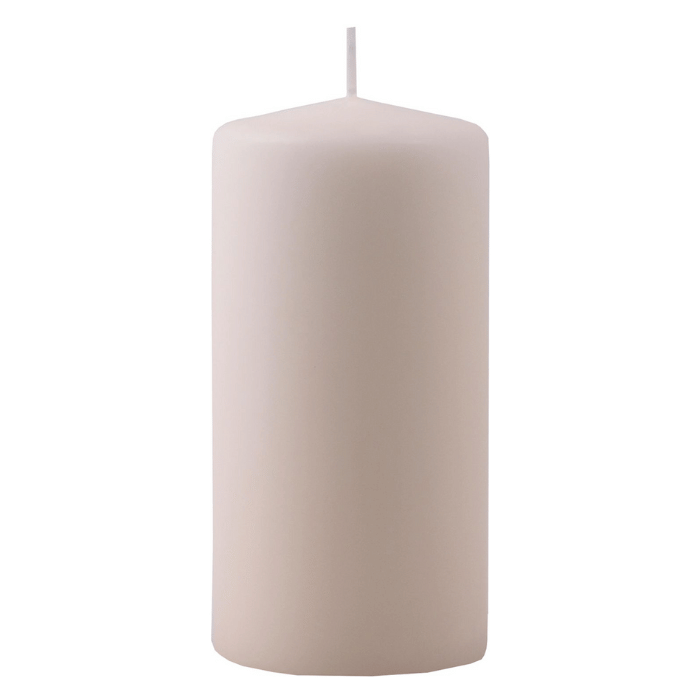 Blockkaars ivoor 1x - 6x12 cm