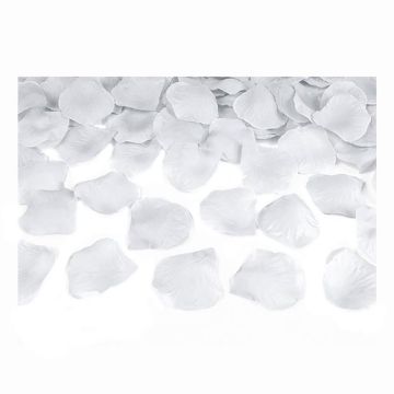 Zilveren rozenblaadjes 144x - 5x5 cm