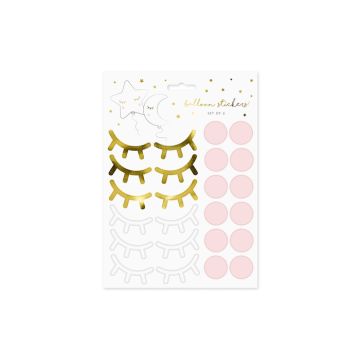 Little Star Ballon Stickers - 12 sets