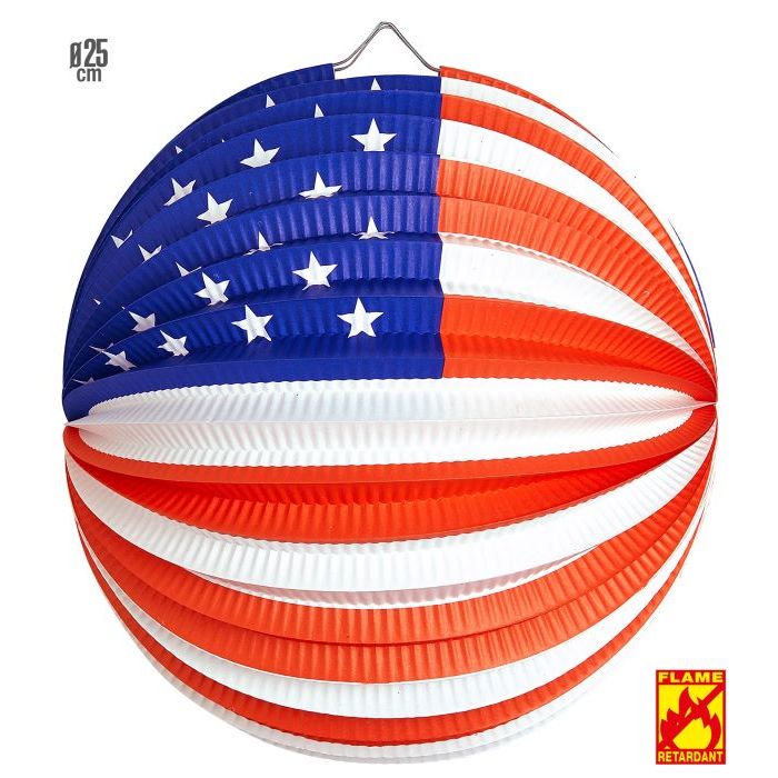 USA laterne rond - Ø25 CM