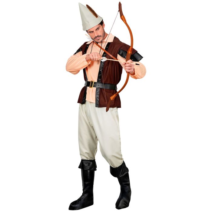 Robin Hood kostuum met vest voor heren