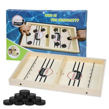 Flying Sling Puck Spel m. 12 pucks