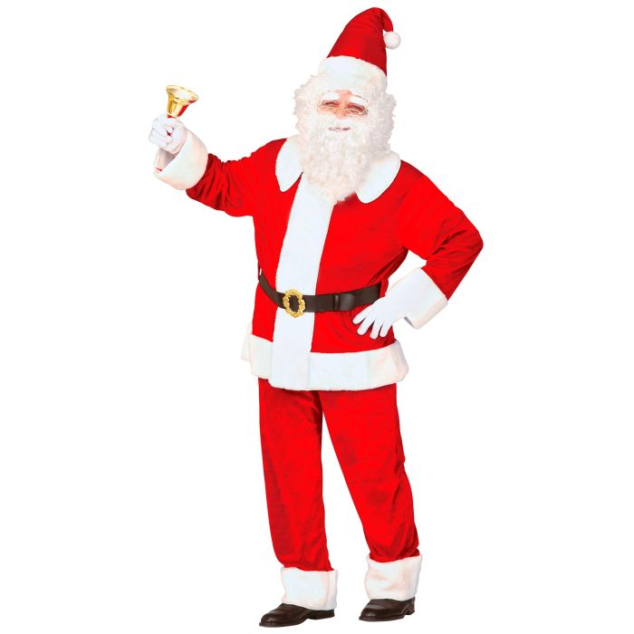 Deluxe kerstman kostuum voor heren