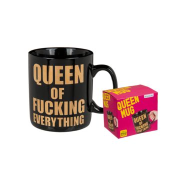 Mok queen of fucking everything 13x10 cm