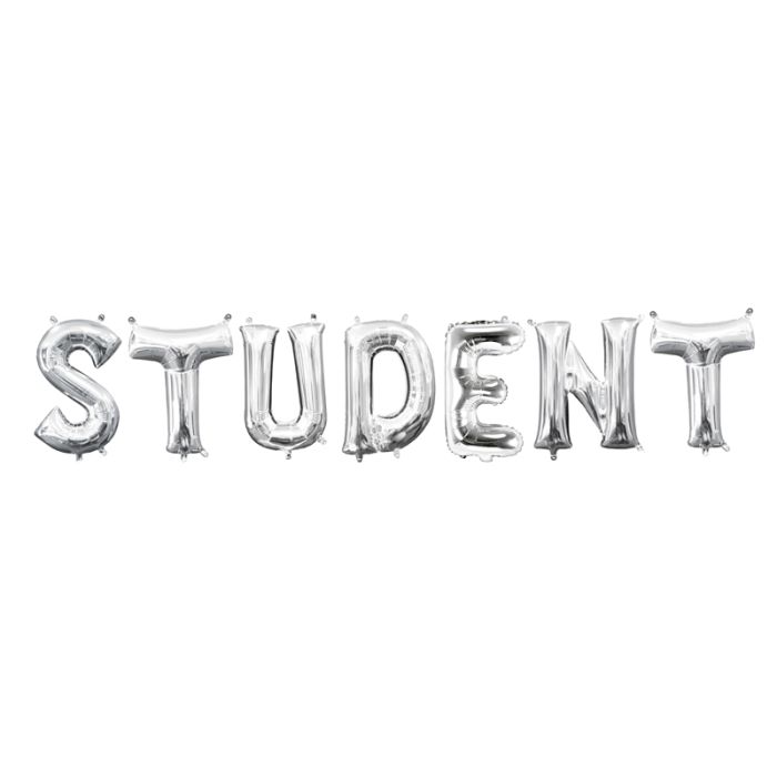 Student folie ballonnen 100 cm