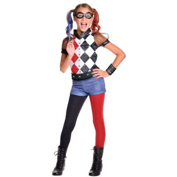 Harley Quinn® Deluxe kinder kostuum