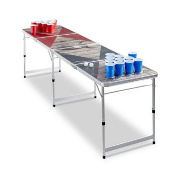Beer Pong Tafel Afterski PartyVikings - Officiële afmetingen