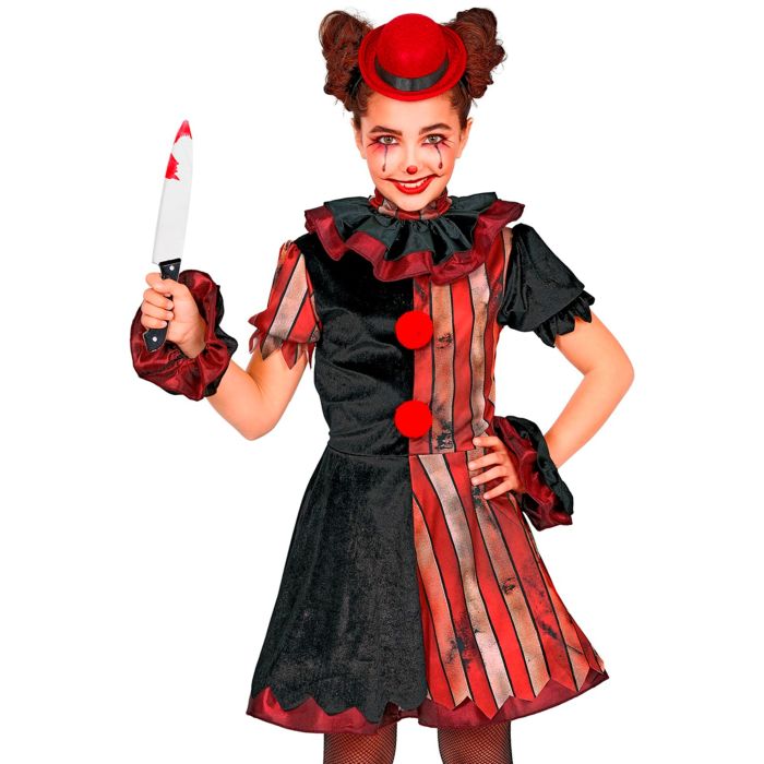 Engelachtige clownskleed voor meisjes