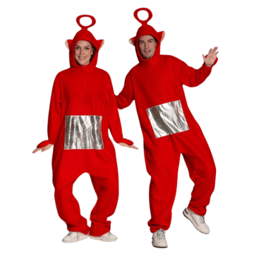 Rood Teletubbie kostuum - unisex