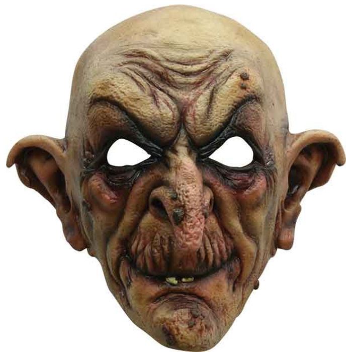 Griezelige halloween tovenaar masker