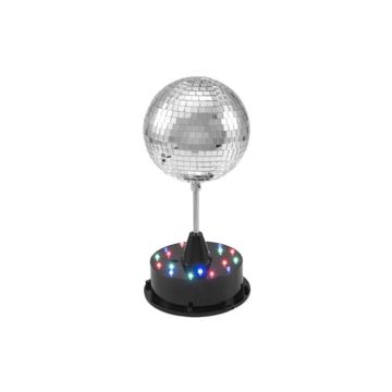 Discobal Met LED Basis - 13 cm