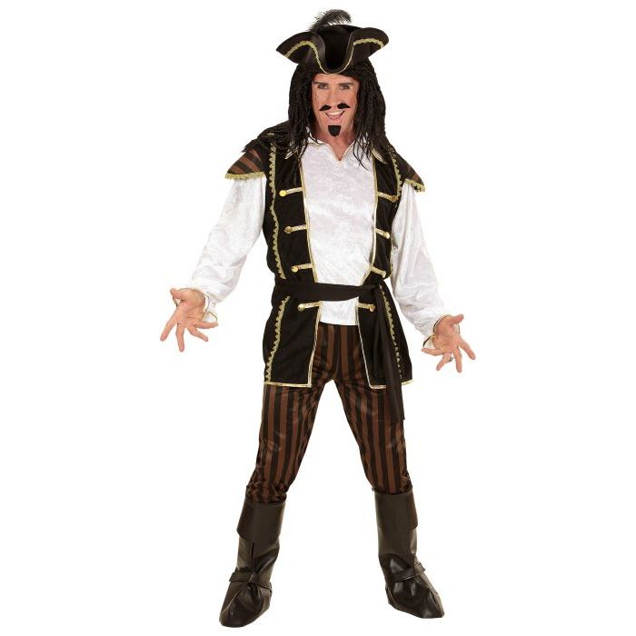 Piraten Kapitein Kostuum met piratenhoed - 6 delen