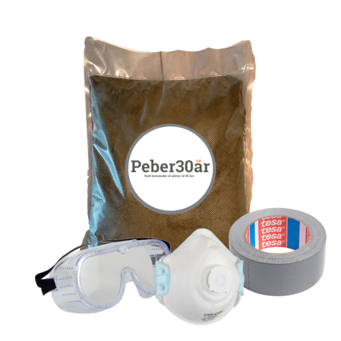 Peper 2,5 kg inclusief materiaal voor 30ste