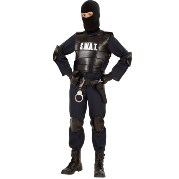 SWAT politie kostuum voor kinderen