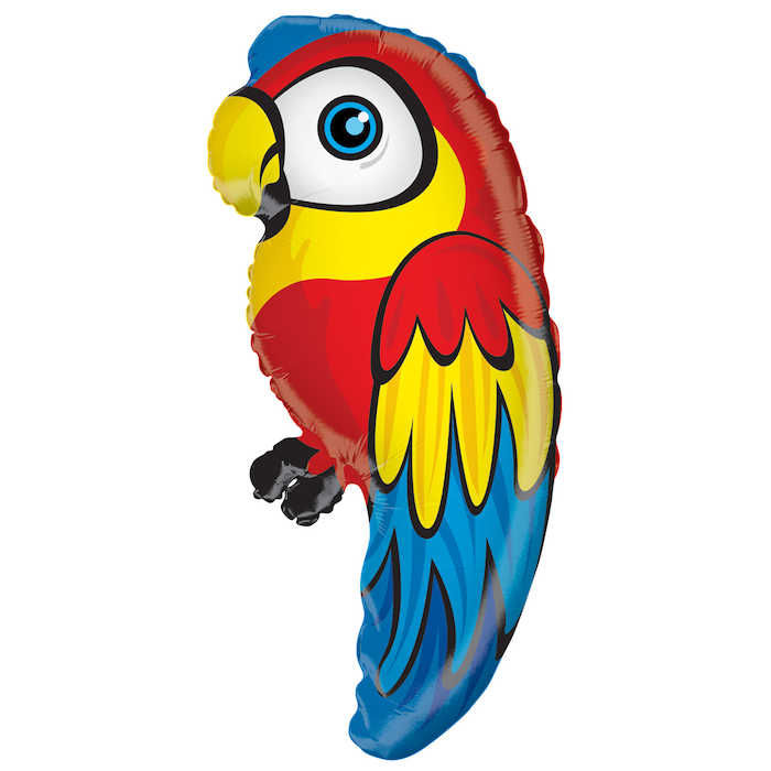 Papegaai Folieballon - 70 cm