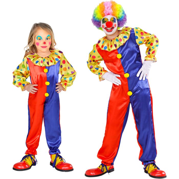 Kleurig clownkostuum voor kinderen