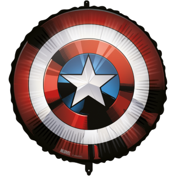 Captain America schild folieballon 46 cm 