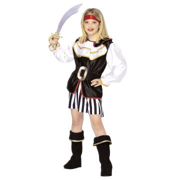 Piratenmeisje kapitein kostuum voor meisjes