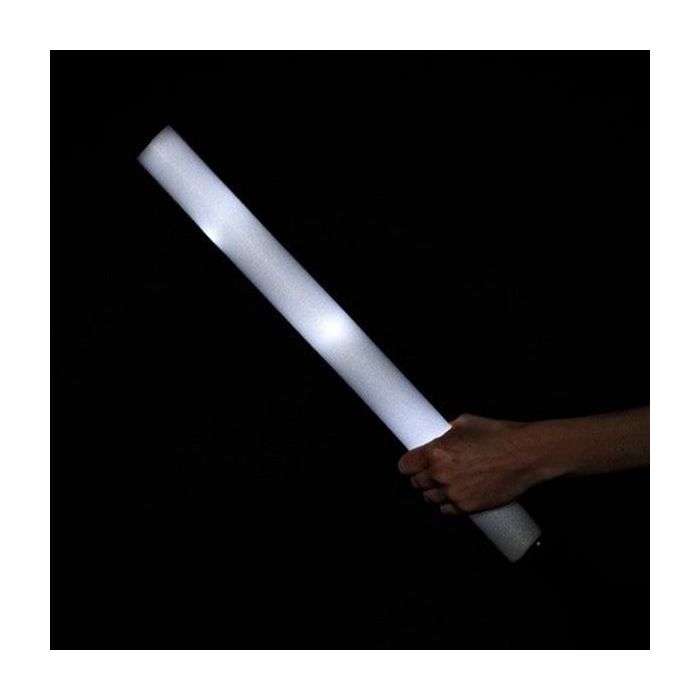 LED schuimstaaf Wit - 47 cm