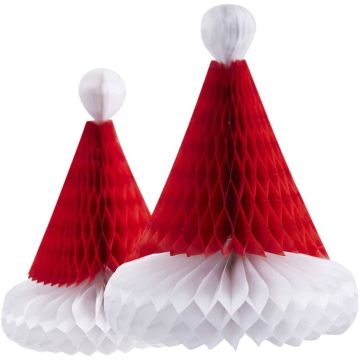 Honeycomb Kerstmuts 3x